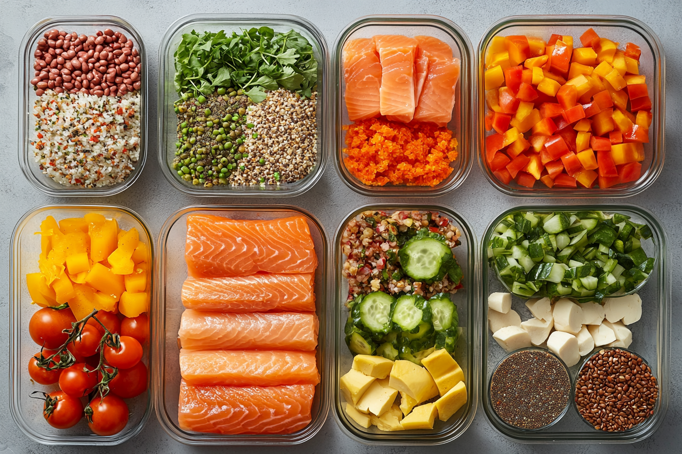 Фонове зображення здорового харчування